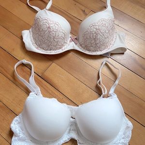 Victoria’s Secret Demi bras 34B Two pack